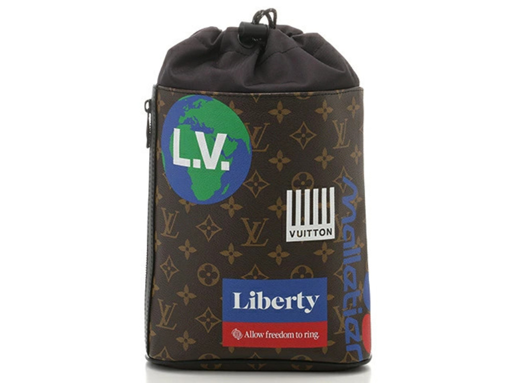 LOUIS VUITTON Bag Waist Chalk Sling Monogram